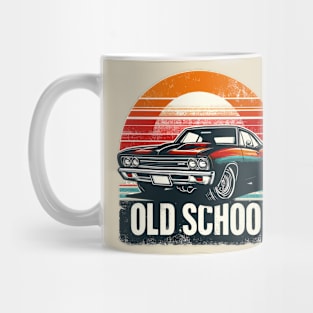 Old School Classic Car Mug